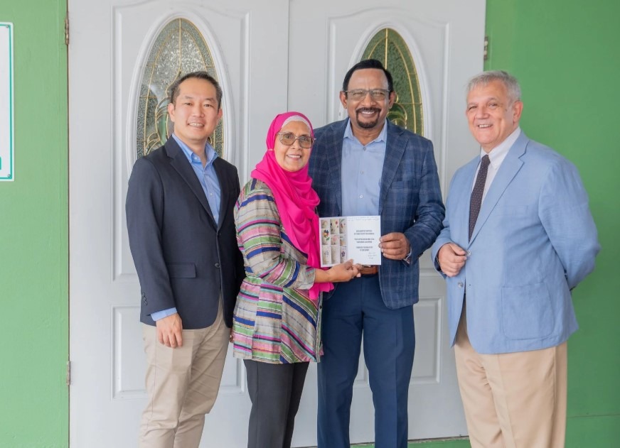 MARUBENI DONATES US$8000 TO THE ISLAMIC HOME FOR CHILDREN IN GASPARILLO