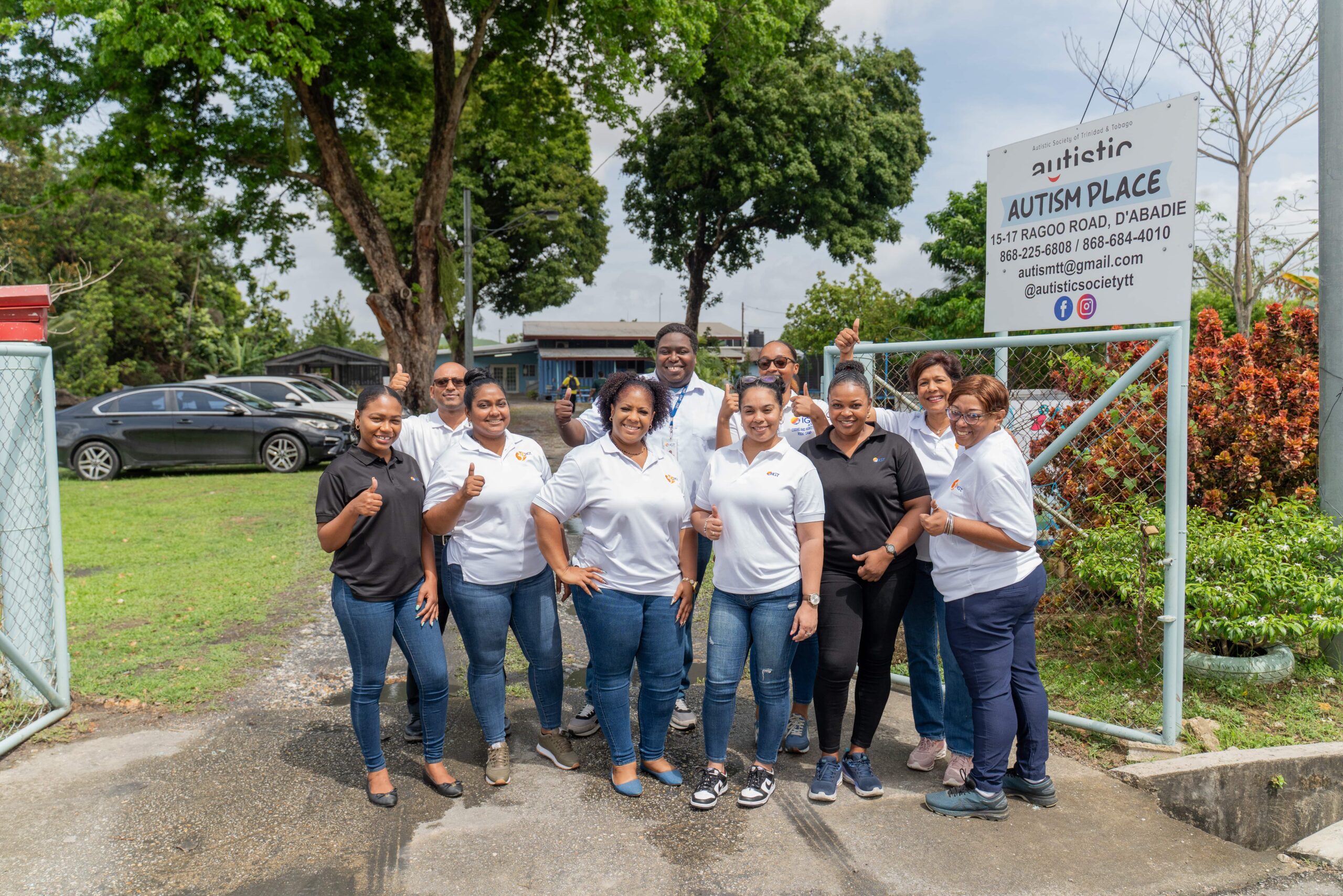 IGT CHAMPIONS GLOBAL GIVING AT AUTISM PLACE IN D’ABADIE