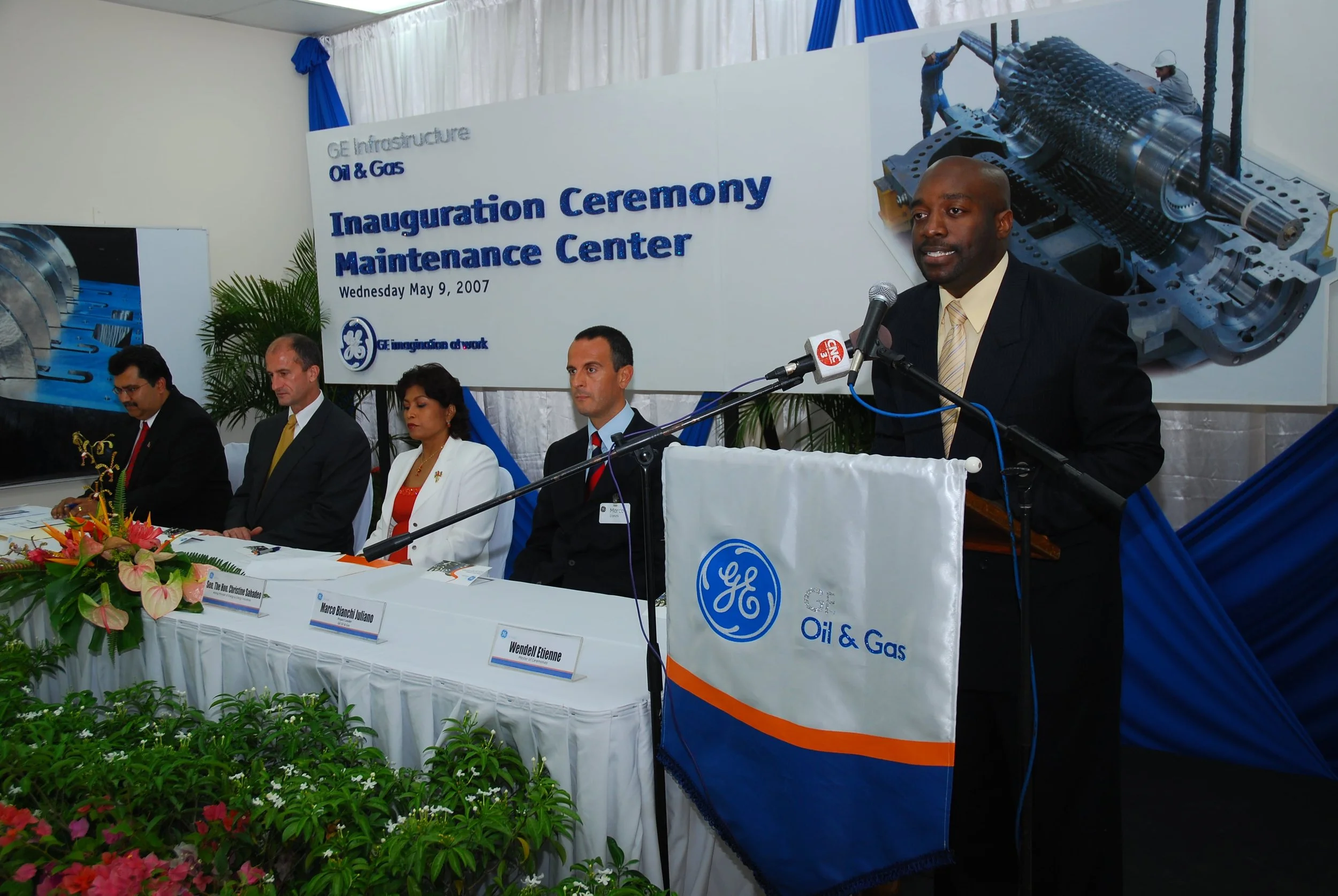 GE Infrastructure Unveils new Oil & Gas Maintenance Centre in Point Fortin
