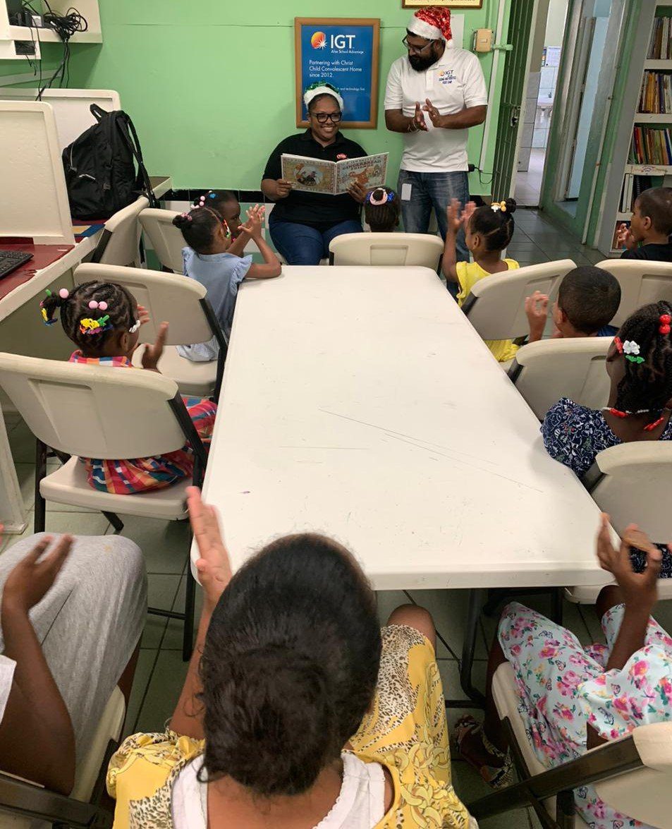 CHRISTMAS STORIES AT CHRIST CHILD CONVALESCENT HOME