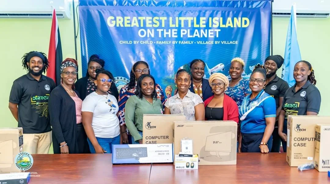 TOBAGO SCHOOLS WIN NEW TECHNOLOGY
