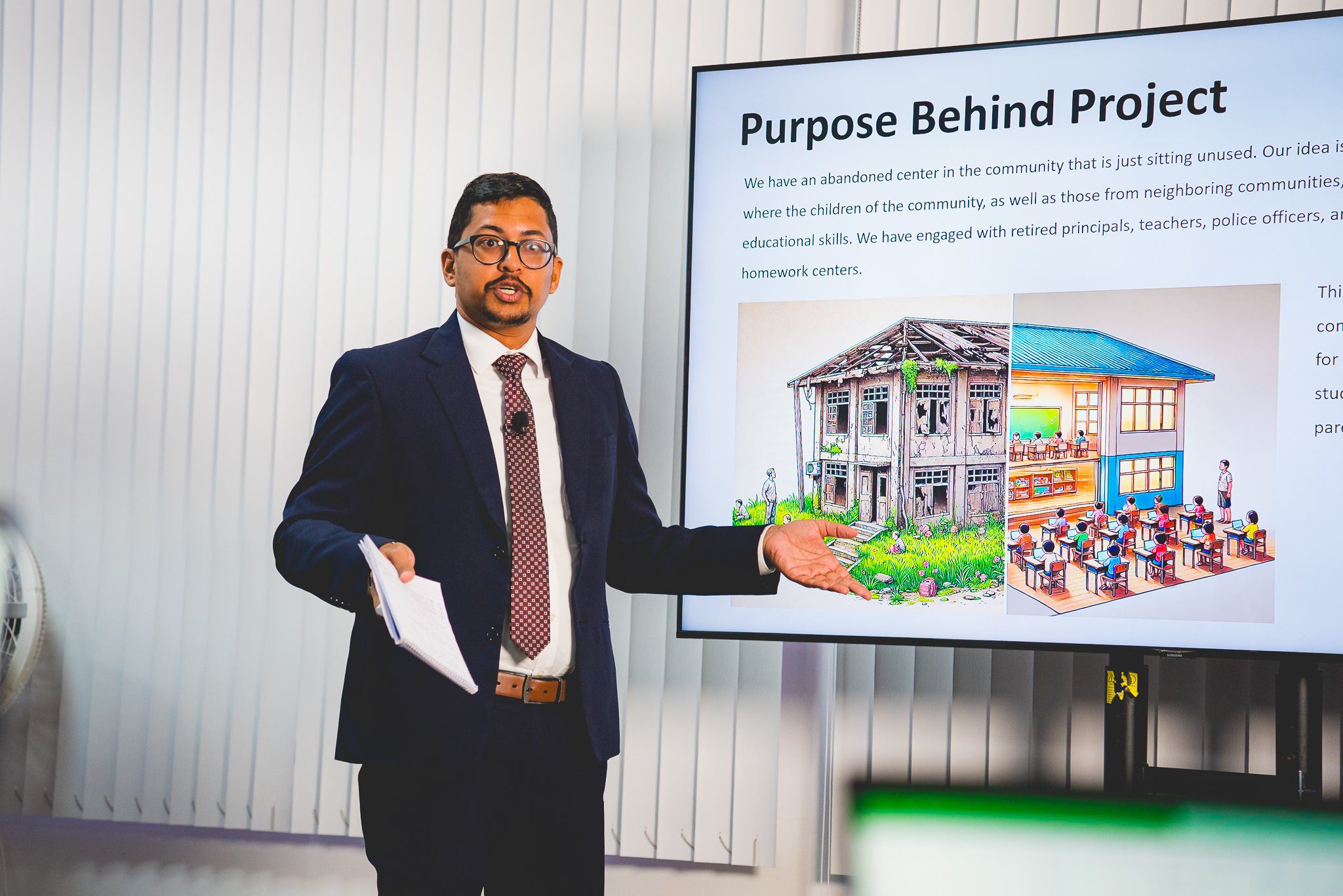 Driven by purpose and passion, the Gasparillo Organisation for Community Development makes a strong pitch to the EPIC judging panel on 11 September at Digicel headquarters, Port of Spain.