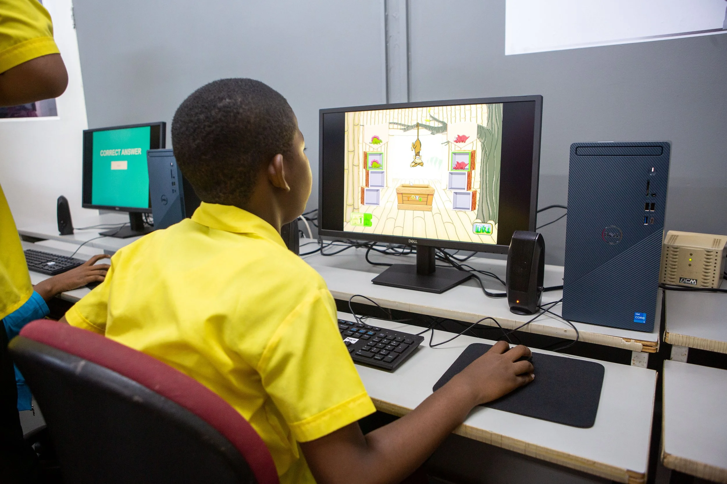 Intent on levelling up at his school’s Innovation Lab, this student dives into learning.